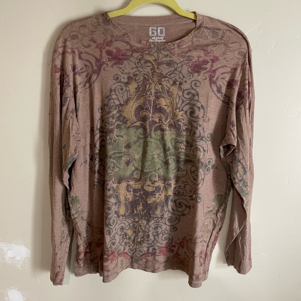 Longsleeve Mosiac Floral Mess.